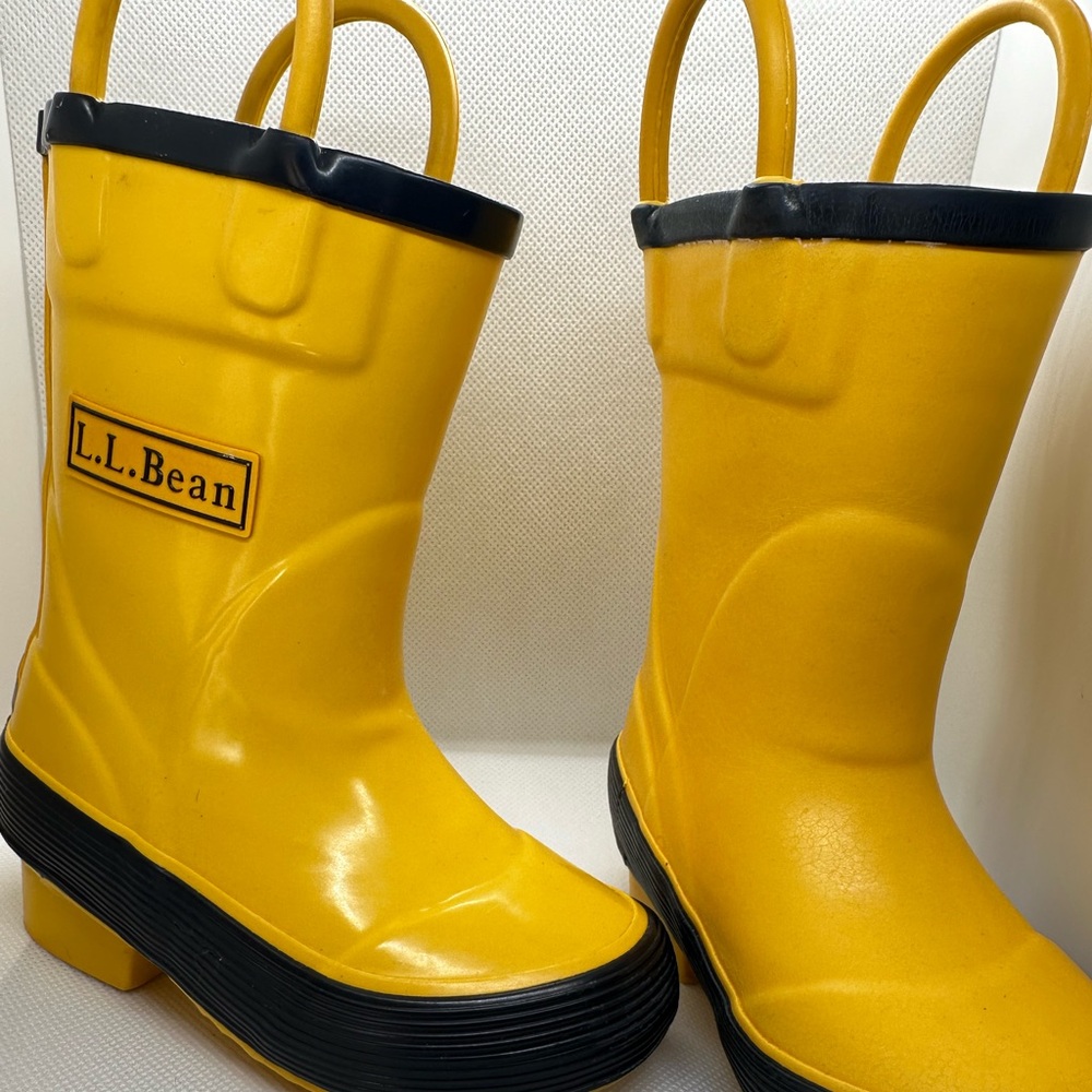 L.L Bean Toddler Rain Boots. Size 5C - Used Good Condition